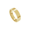 Alchemy 5mm Flat 14k Yellow Gold Band