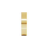 Alchemy 5mm Flat 14k Yellow Gold Band