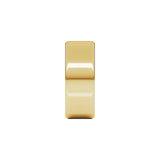 Alchemy 8mm Flat 18k Yellow Gold Band