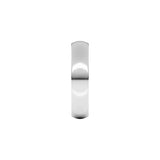 Alchemy 5mm Half Round Heavy Platinum Band