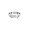 Alchemy 5mm Half Round Heavy Platinum Band