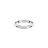 Alchemy 3mm Half Round Platinum Deep Band