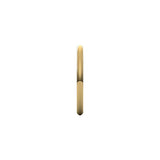 Alchemy 2mm Half Round 18k Yellow Gold Band