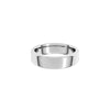 Alchemy 6mm Flat Platinum Band