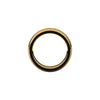 Alchemy 7mm Half Round 18k Yellow Gold Band