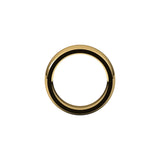 Alchemy 7mm Half Round 18k Yellow Gold Band
