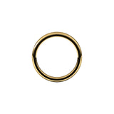 Alchemy 4mm Flat 14k Yellow Gold Band