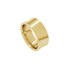 Alchemy 8mm Concave 18k Yellow Gold Band