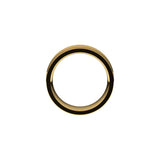Alchemy 8mm Concave 18k Yellow Gold Band