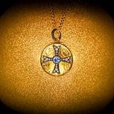 Arman Sarkisyan Sapphire Cross Locket