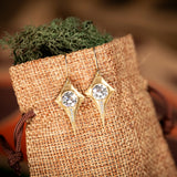 Erika Winters Estella Drop Moissanite Earrings