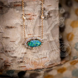 Alchemy Opal Halo Necklace