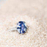 Erika Winters Minna Solitaire with Sapphire