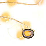 Lord Yellow Sapphire Rock Candy Necklace