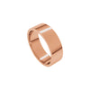 Alchemy 6mm Flat 14k Rose Gold Band