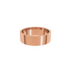 Alchemy 6mm Flat 14k Rose Gold Band