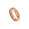Alchemy 5mm Half Round 18k Rose Gold Band