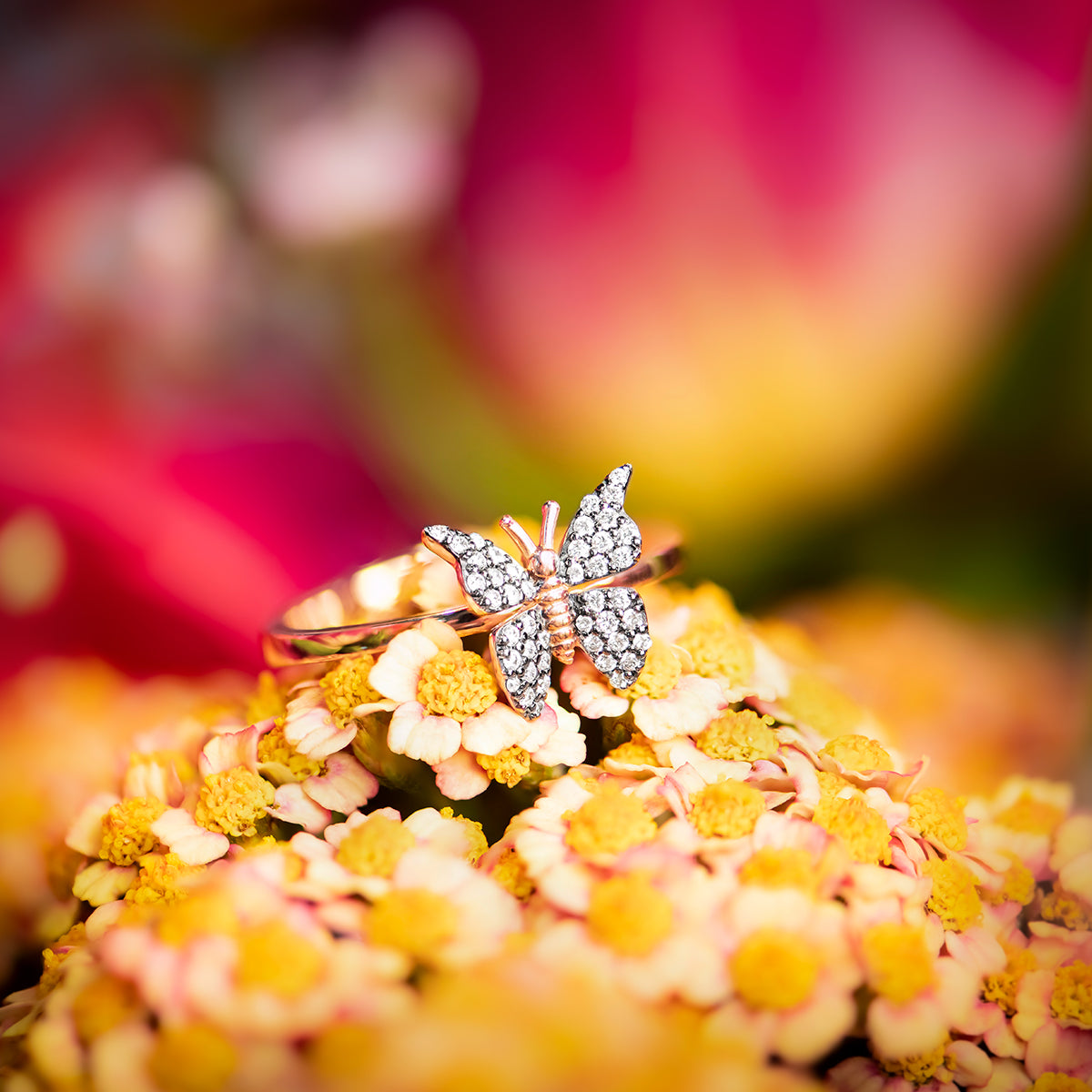 Aida Bergsen Skipper Butterfly Ring