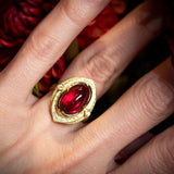 Adel Chefridi Rubellite Tourmaline Ring