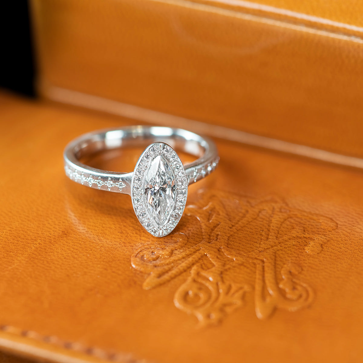 Adel Chefridi Marquise Succession Ring