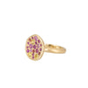 Anne Sportun Sapphire Sunburst Ring