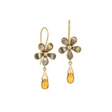 Alchemy Daisy Citrine Earrings