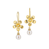 Alchemy Daisy Pearl Earrings