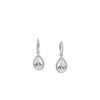 Alchemy Pear Halo Drop Earrings