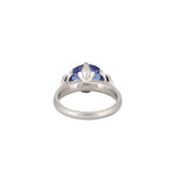 Tanzanite East West Ring