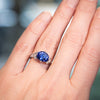 Tanzanite East West Ring