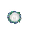 Arunashi Big Pearl Ring