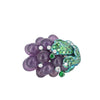 Arunashi Chalcedony Grape Ring