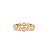 Arunashi Diamond Pink Sapphire Eternity Band