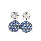 Arunashi Diamond and Sapphire Earrings