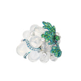 Arunashi Water Opal Grape Ring