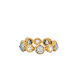 Arunashi Diamond Sapphire Eternity Band