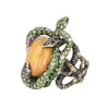 Arunashi Snake Ring