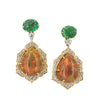 Arunashi Opal Tsavorite Earrings