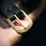 Alex Sepkus Unique Belt Buckle with Custom Leather Belt