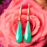 Alex Sepkus Chrysoprase Drop Earrings