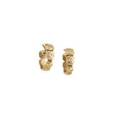 Alex Sepkus Dancing Diamond Huggie Earrings