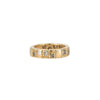 Audrius Krulis Single Width Princess Cut Diamond Band