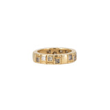 Audrius Krulis Single Width Princess Cut Diamond Band