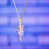 Alex Sepkus Purple Boulder Opal Pendant