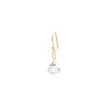 Anne Sportun Crystal Paperclip Earrings
