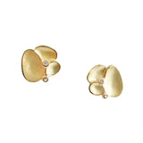 Barbara Heinrich Diamond Shell Cluster Earrings