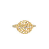 Branch Jewelry Honeycomb Round Lace Ring