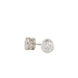 Bezel Set Lab Grown Diamond Studs