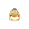 Chalcedony Cabochon Ring