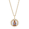Erica Molinari Collared Rabbit Pendant